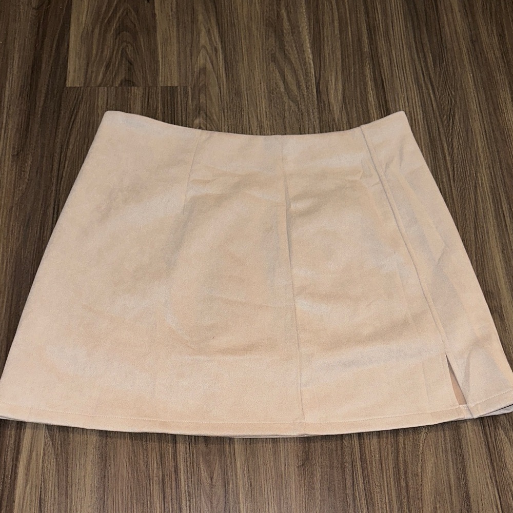 Cupshe Light Peach Mini Skirt
